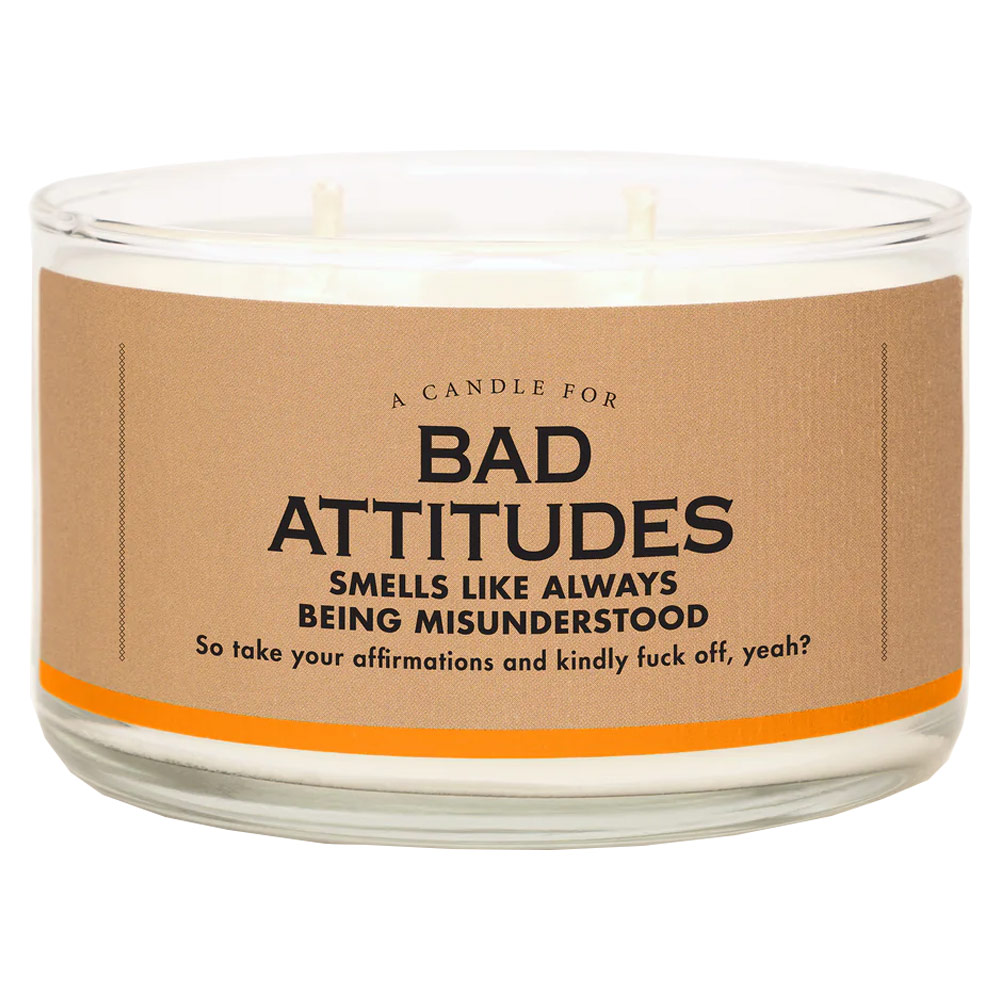 Whiskey River Soap Co. Duo Candle Bad Attitudes
