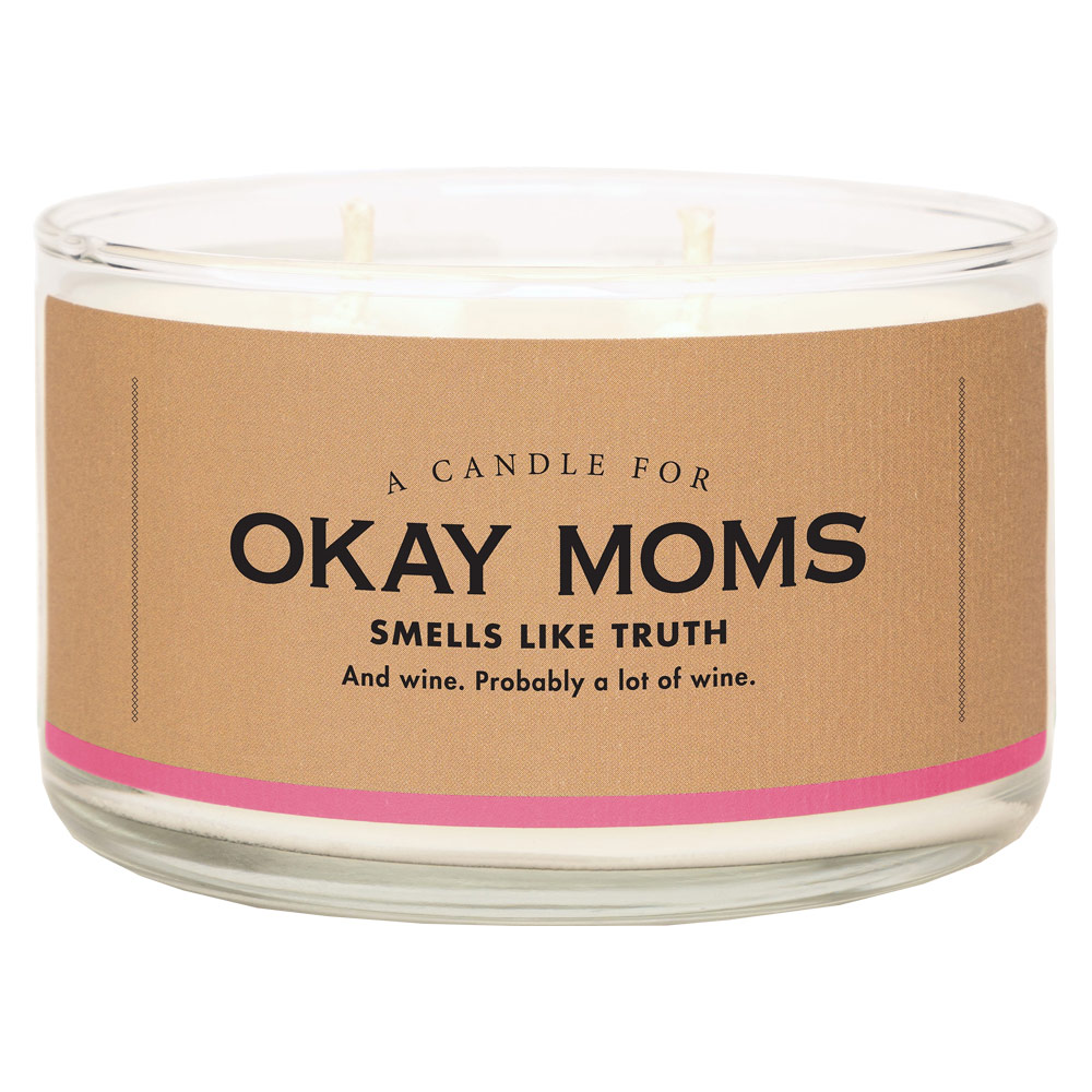 Whiskey River Soap Co. Duo Candle Okay Moms