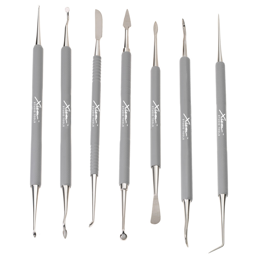 Xiem Tools Sgrafitto & Detailing 7 Set Double-Ended