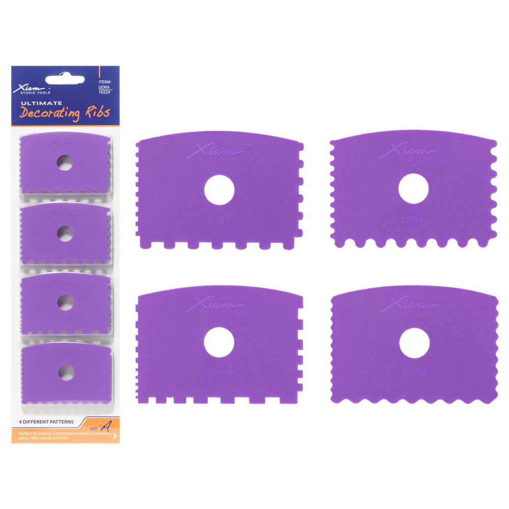Xiem Tools Ultimate Decorating Ribs Set A