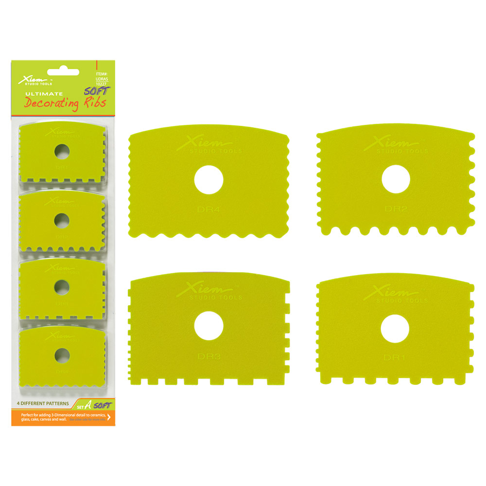 Xiem Tools Ultimate Decorating Ribs Soft Set A