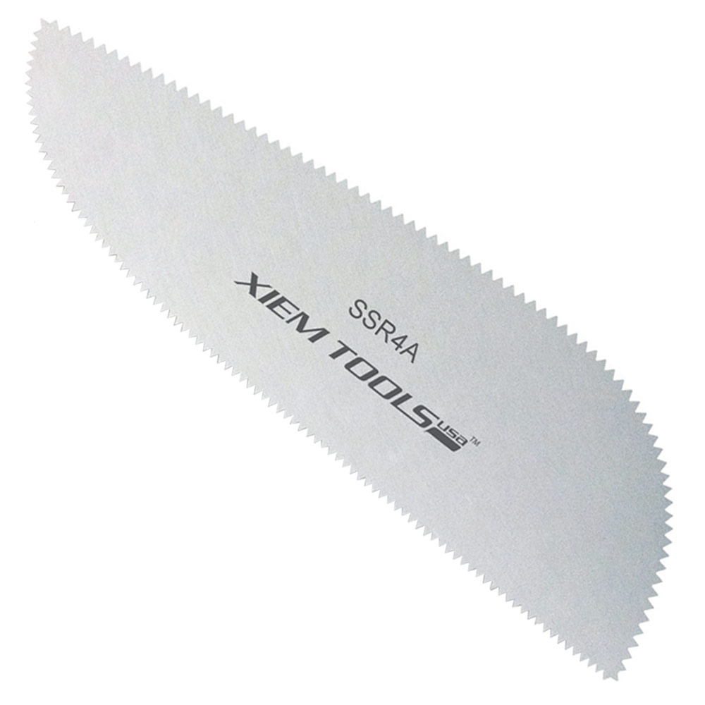 Xiem Tools Stainless Steel Rib Serrated 4A