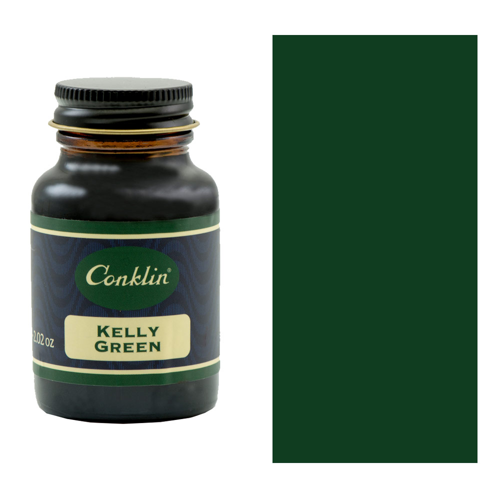Conklin Pen Company Classic Fountain Pen Ink 60ml Kelly Green