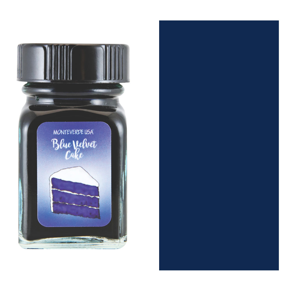 Monteverde USA Sweet Life Fountain Pen Ink 30ml Blue Velvet Cake