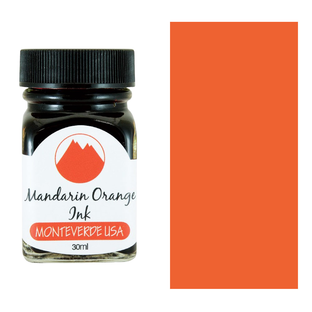 Monteverde USA Core Fountain Pen Ink 30ml Mandarin Orange