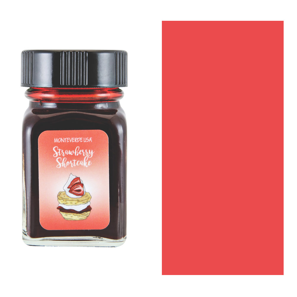 Monteverde USA Sweet Life Fountain Pen Ink 30ml Strawberry Shortcake