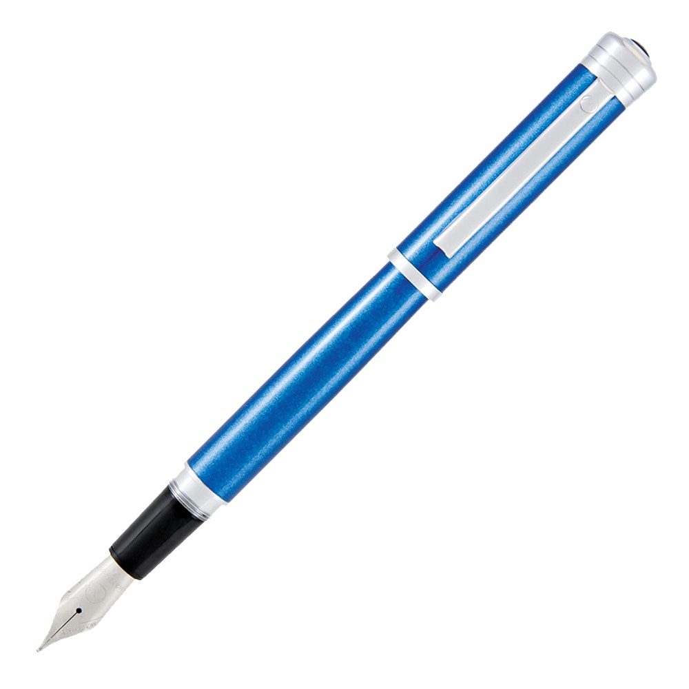 Monteverde USA Strata Fountain Pen Blue Extra Fine