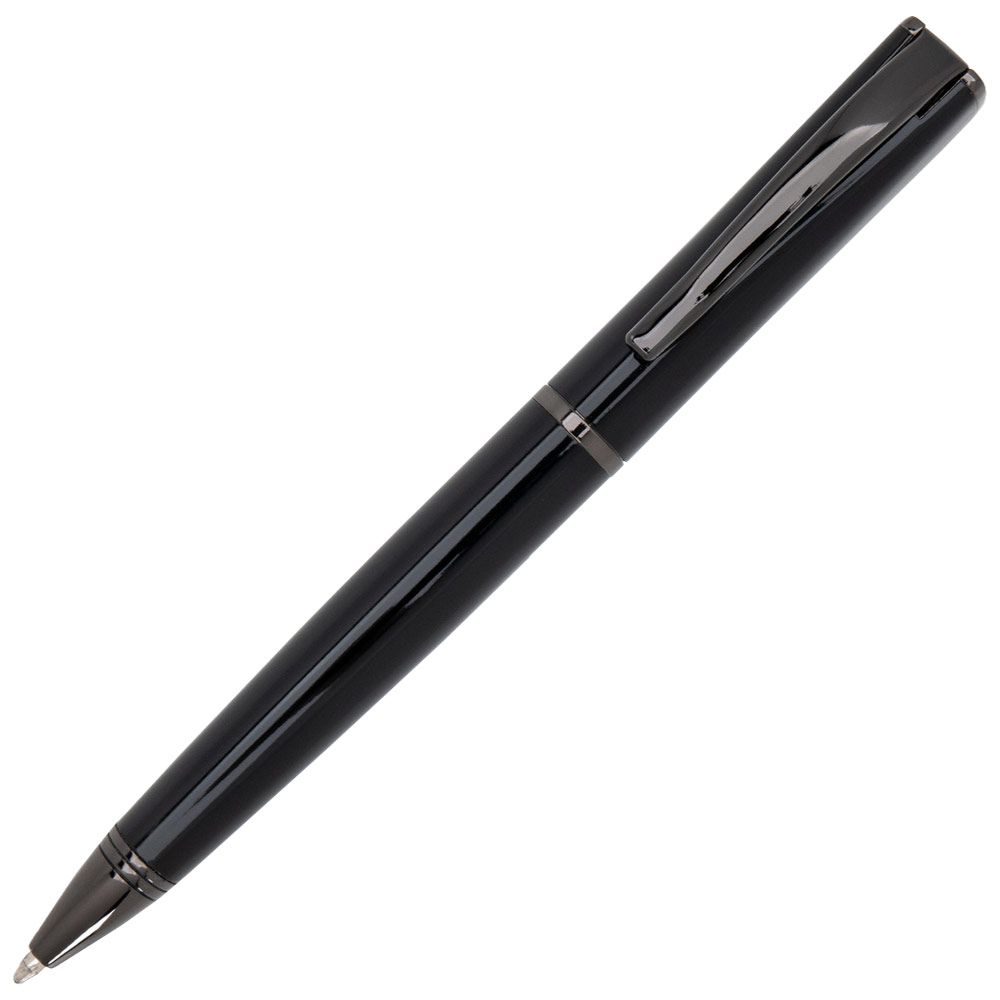 Monteverde USA Impressa Ballpoint Pen Black w/Gun Metal Trim