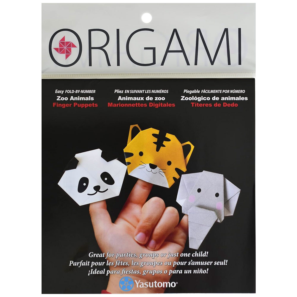 Origami Finger Puppets Zoo Animals