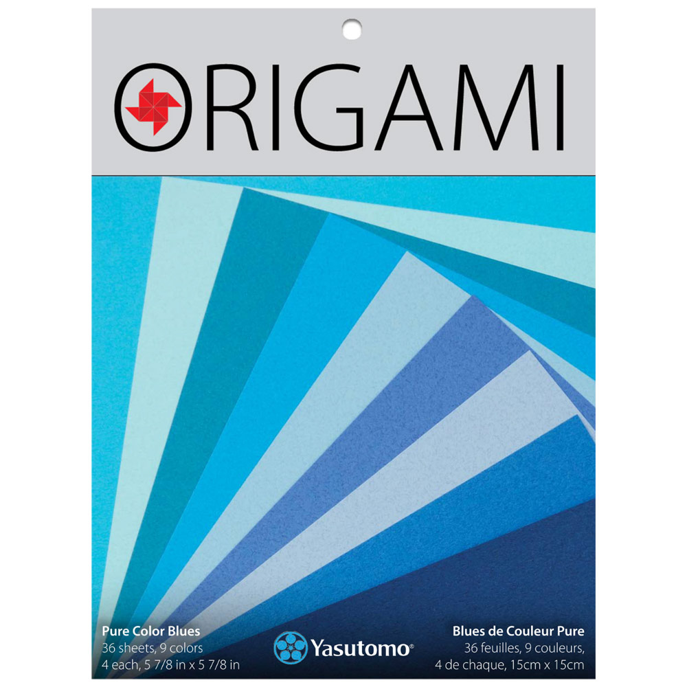 Origami Pure Color Blues 36 Sheet Pack