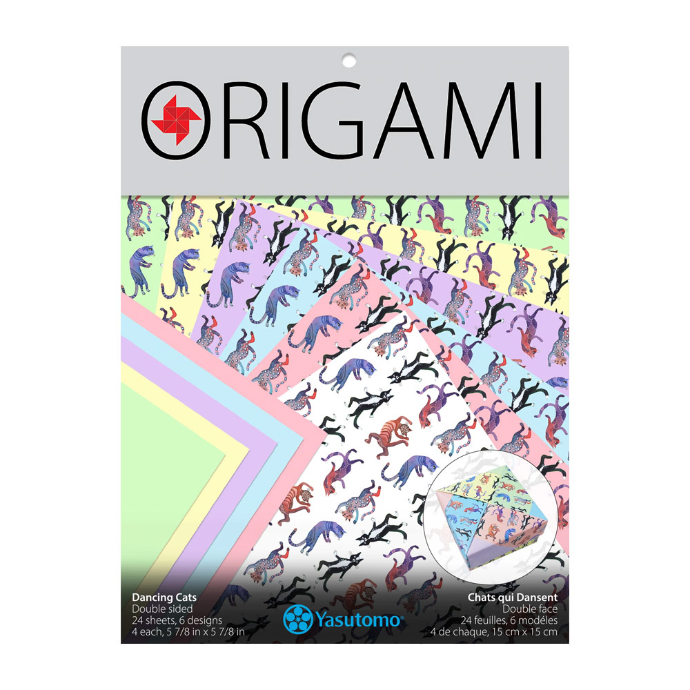 ORIGAMI DANCING CATS 24-SHEET