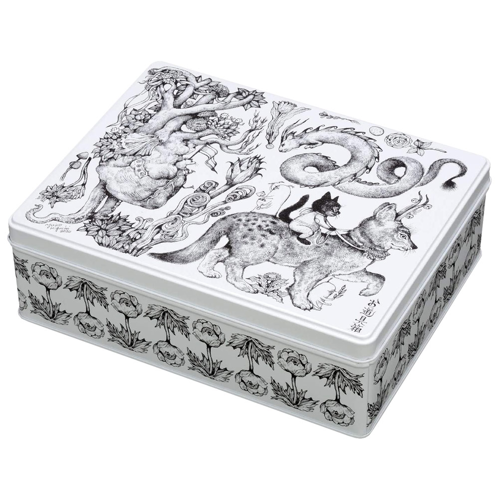 Holbein x Yuko Higuchi 2020 Storage Tin White