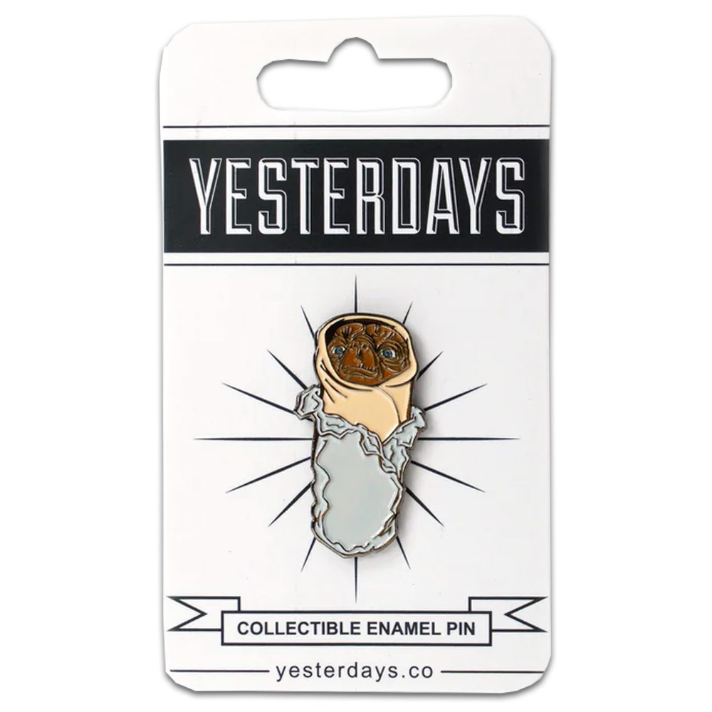 Yesterdays Enamel Pin ET Burrito