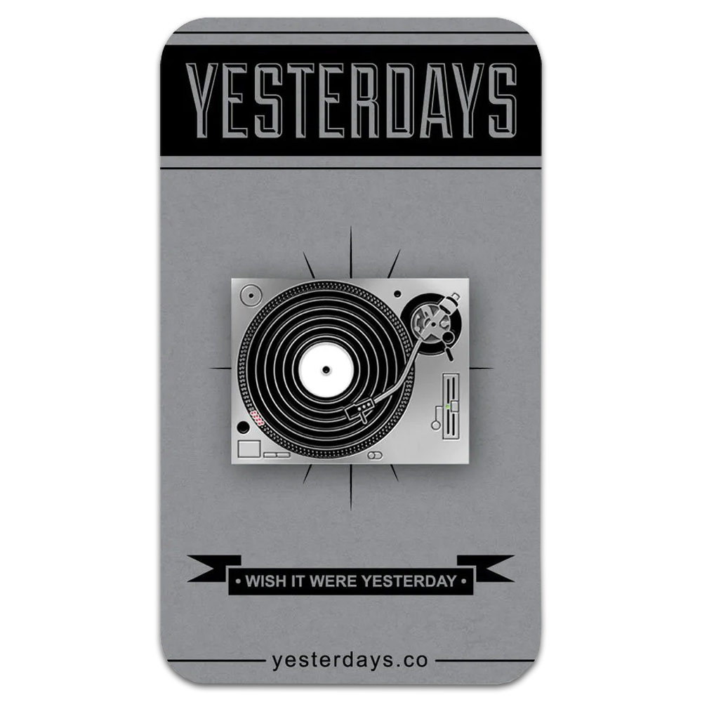 Yesterdays Enamel Pin Strictly Wax