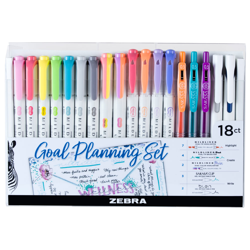 Zebra Goal Planning 18 Set