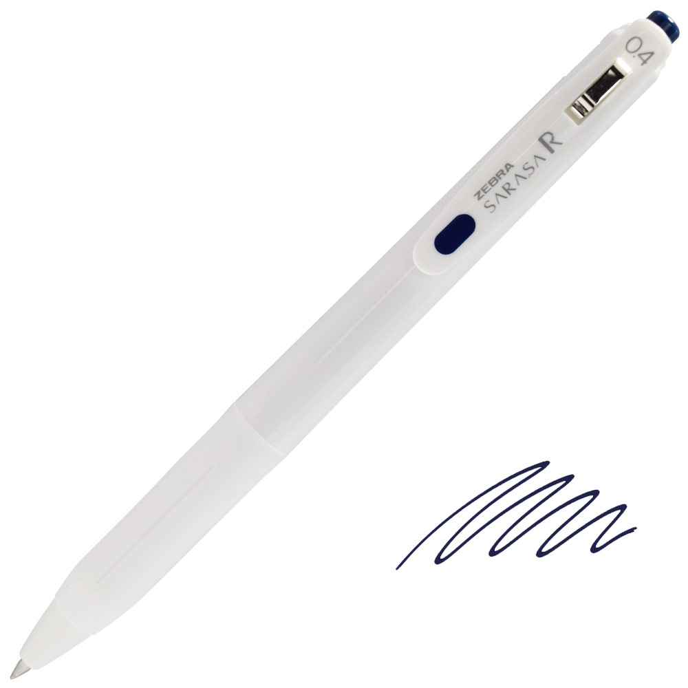 Zebra SARASA R Retractable Gel Pen 0.4mm Blue Black