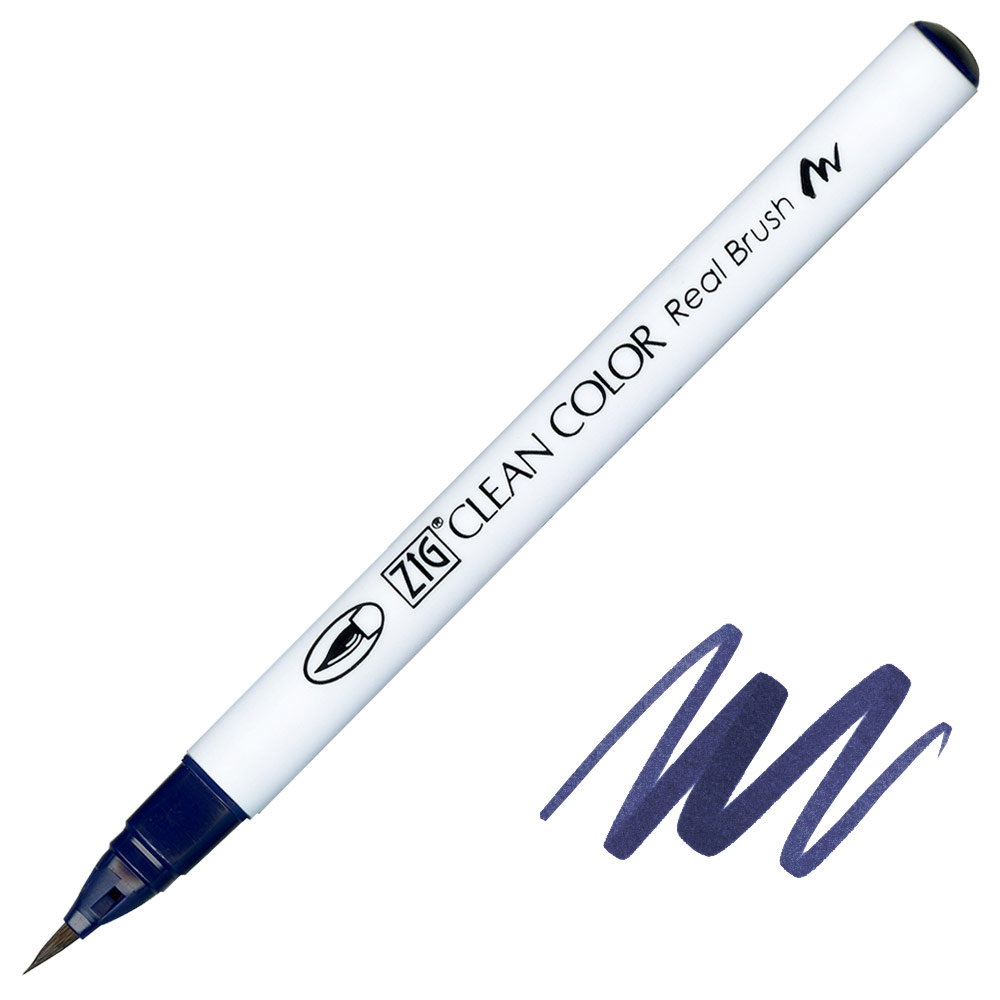 Zig Clean Color Real Brush Pen 035 Deep Blue