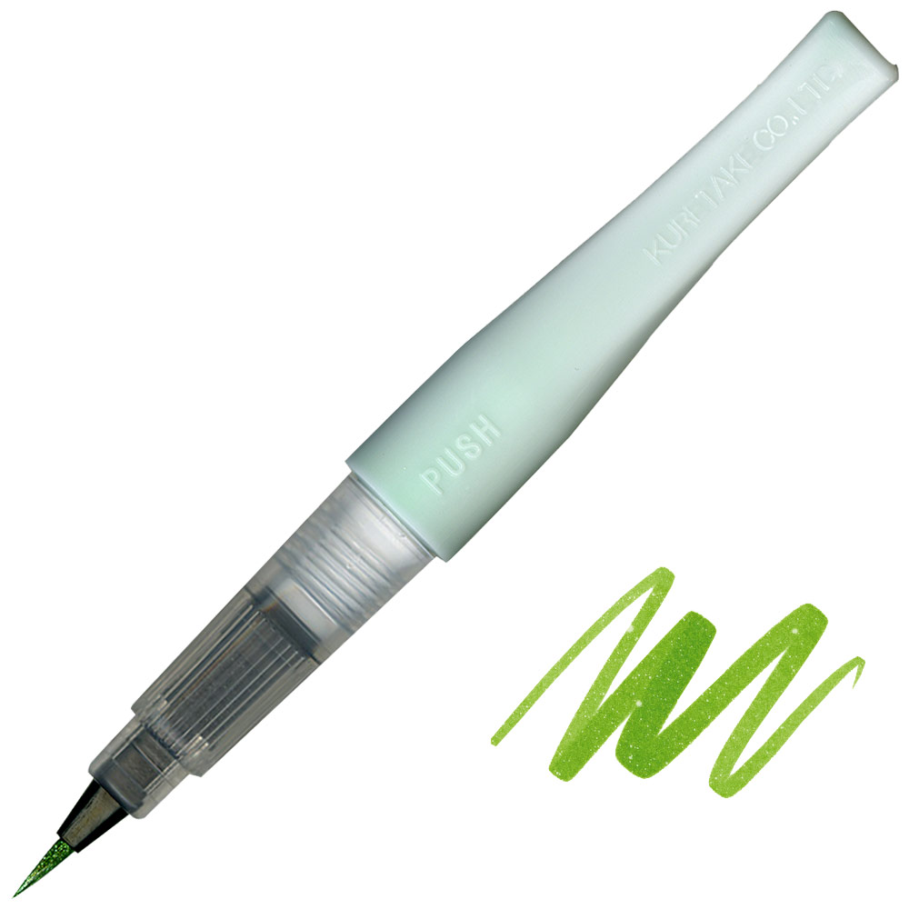 Zig Memory System Wink of Stella Brush Pen Green