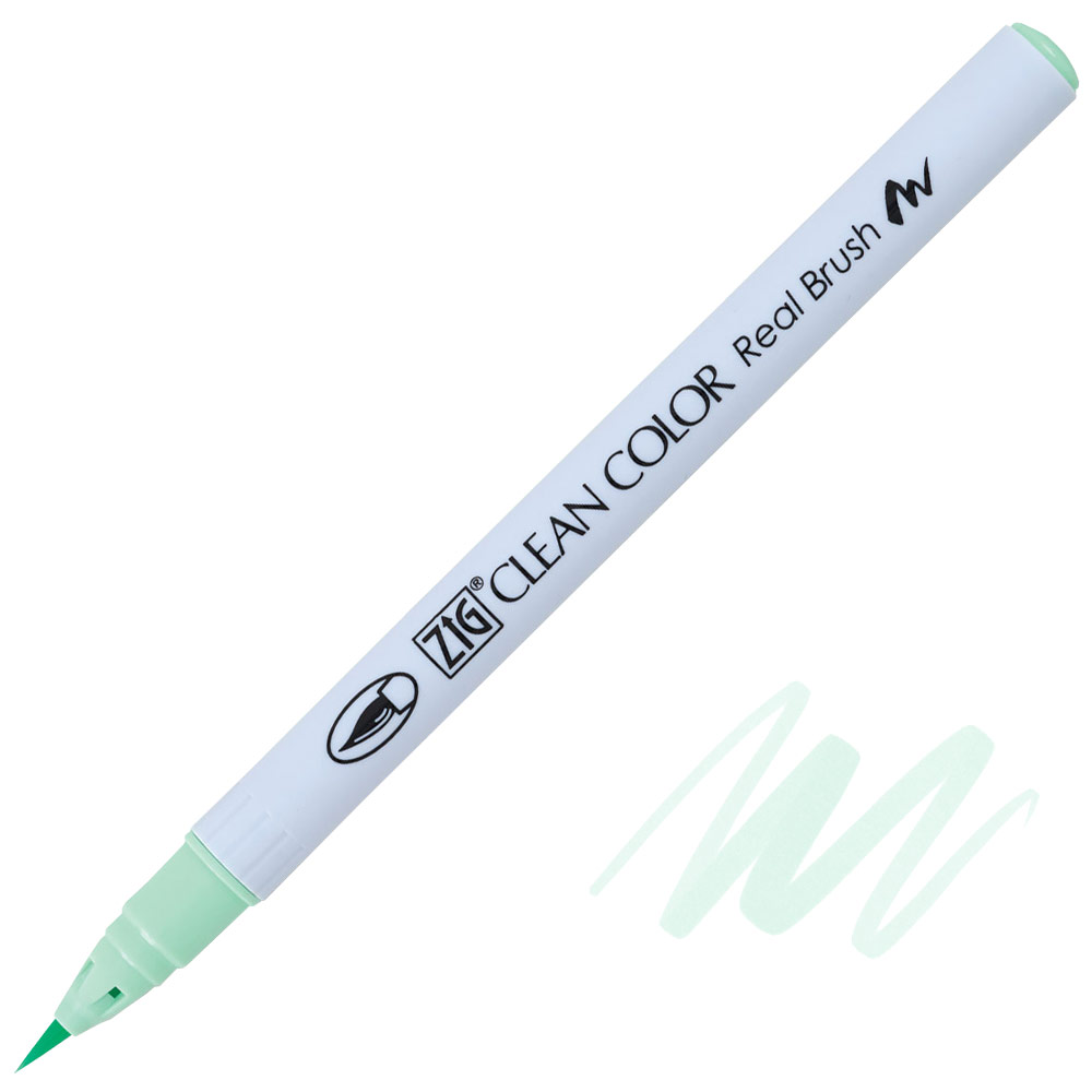 Zig Clean Color Real Brush Pen 049 Green Shadow