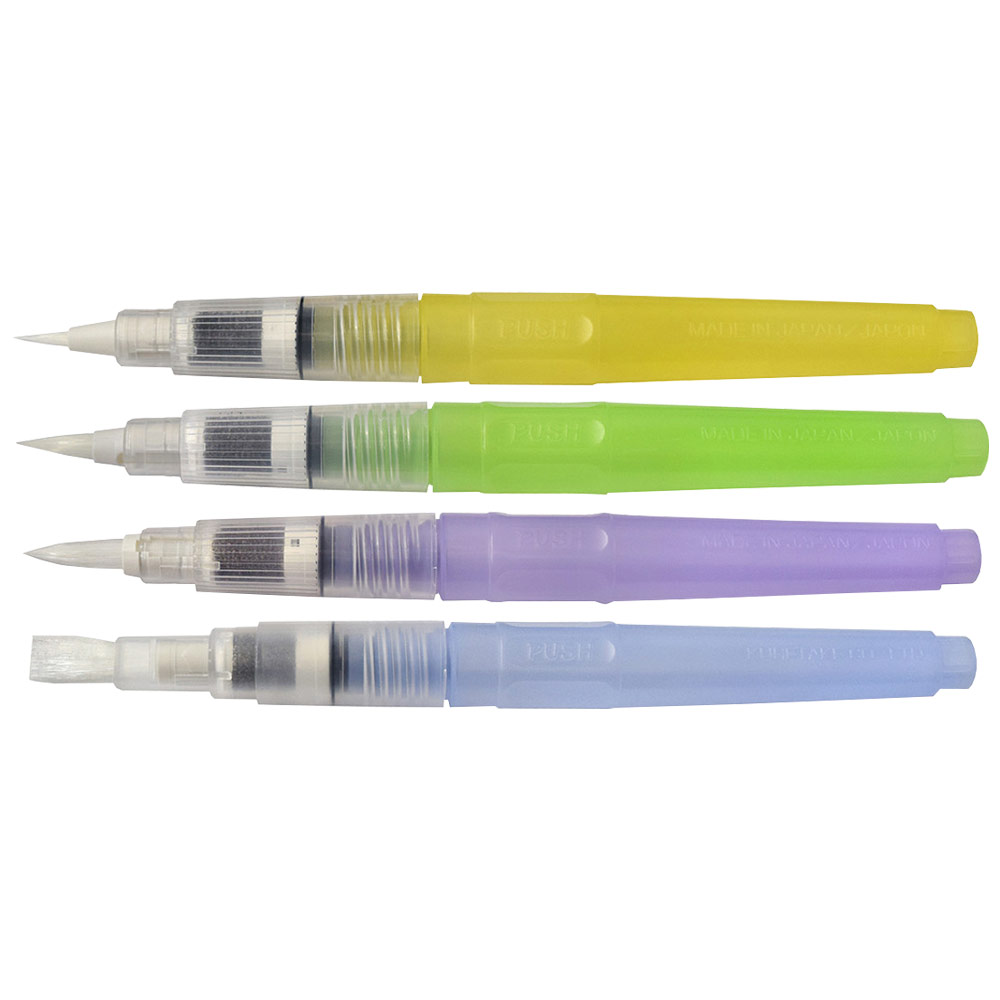 ZIG WATERCOLOR SYSTEM Brush H2O 4 Set