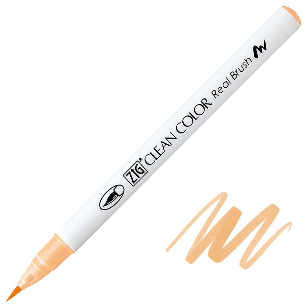 Zig Clean Color Real Brush Pen 054 Pale Orange