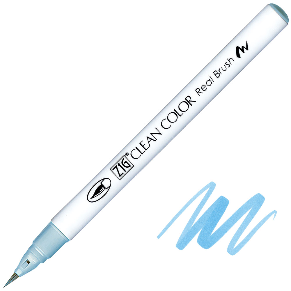 Zig Clean Color Real Brush Pen 307 Aqua Blue