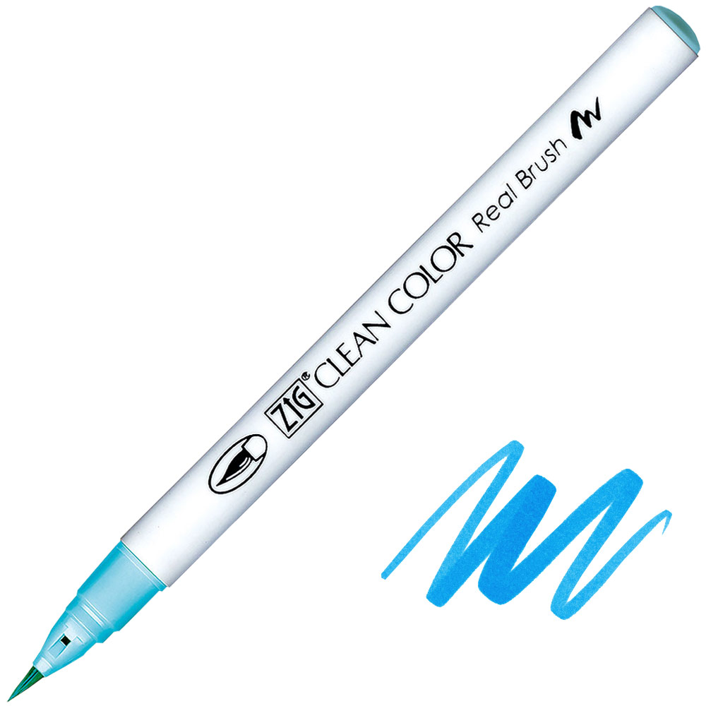 Zig Clean Color Real Brush Pen 313 Baby Blue
