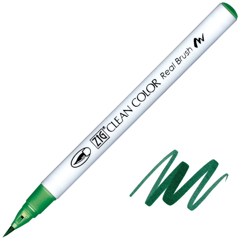 Zig Clean Color Real Brush Pen 415 English Ivy