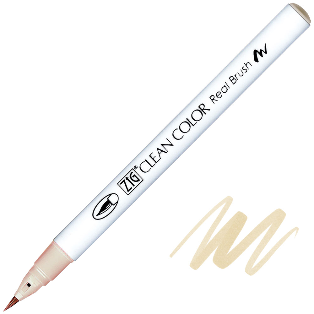 Zig Clean Color Real Brush Pen 607 Milk Tea
