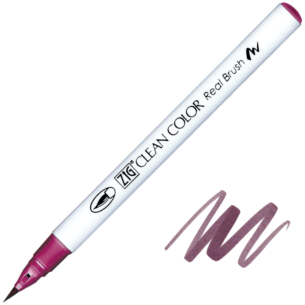 Zig Clean Color Real Brush Pen 813 Plum