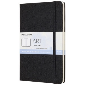 Moleskine Art Collection Watercolor Notebook Large Hardcover 5"x8-1/4"