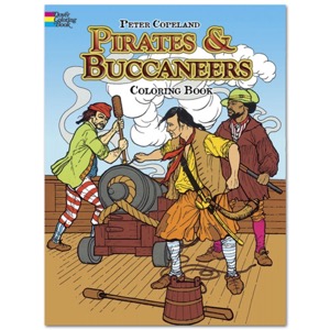 Pirates & Buccaneers Coloring Book
