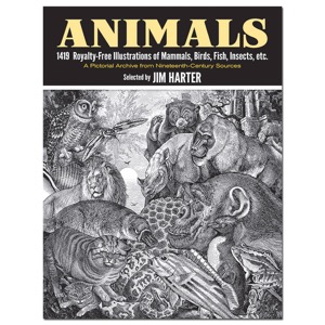 ANIMALS 1419 COPYRIGHT-FREE ILLU