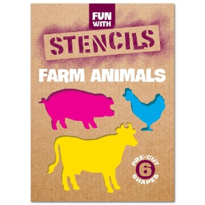 Fun with Stencils: Farm Animals