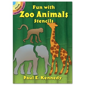 Fun with Zoo Animals Stencils