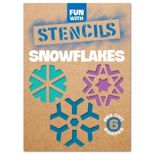 Fun with Stencils: Snowflakes