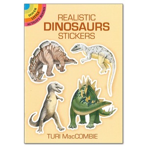 Realistic Dinosaurs Stickers