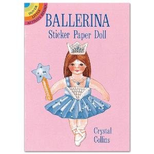 Ballerina Sticker Paper Doll