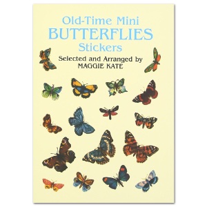 Old-Time Mini Butterflies Stickers