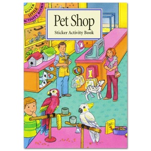 Pet Shop Sticker Activity Book