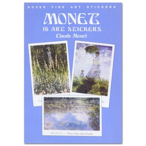 Monet: 16 Art Stickers