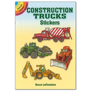 Construction Trucks Stickers
