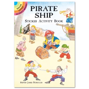 Pirate Ship Sticker Activity Book