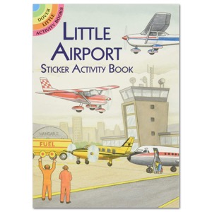 Little Airport Sticker Activity Book