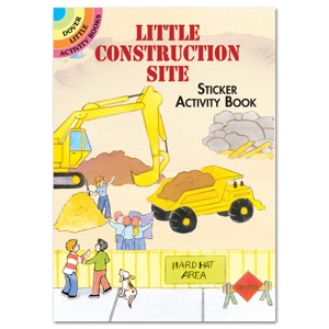 Little Construction Site Sticker Activity Book