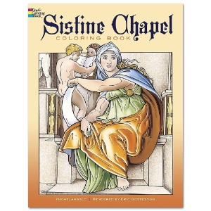 Sistine Chapel Coloring Book