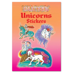 Glitter Unicorns Stickers