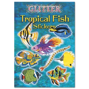 Glitter Stickers: Tropical Fish