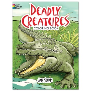 Deadly Creatures Coloring Book