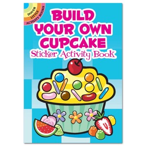 Build Your Own Cupcake Sticker Activity Book